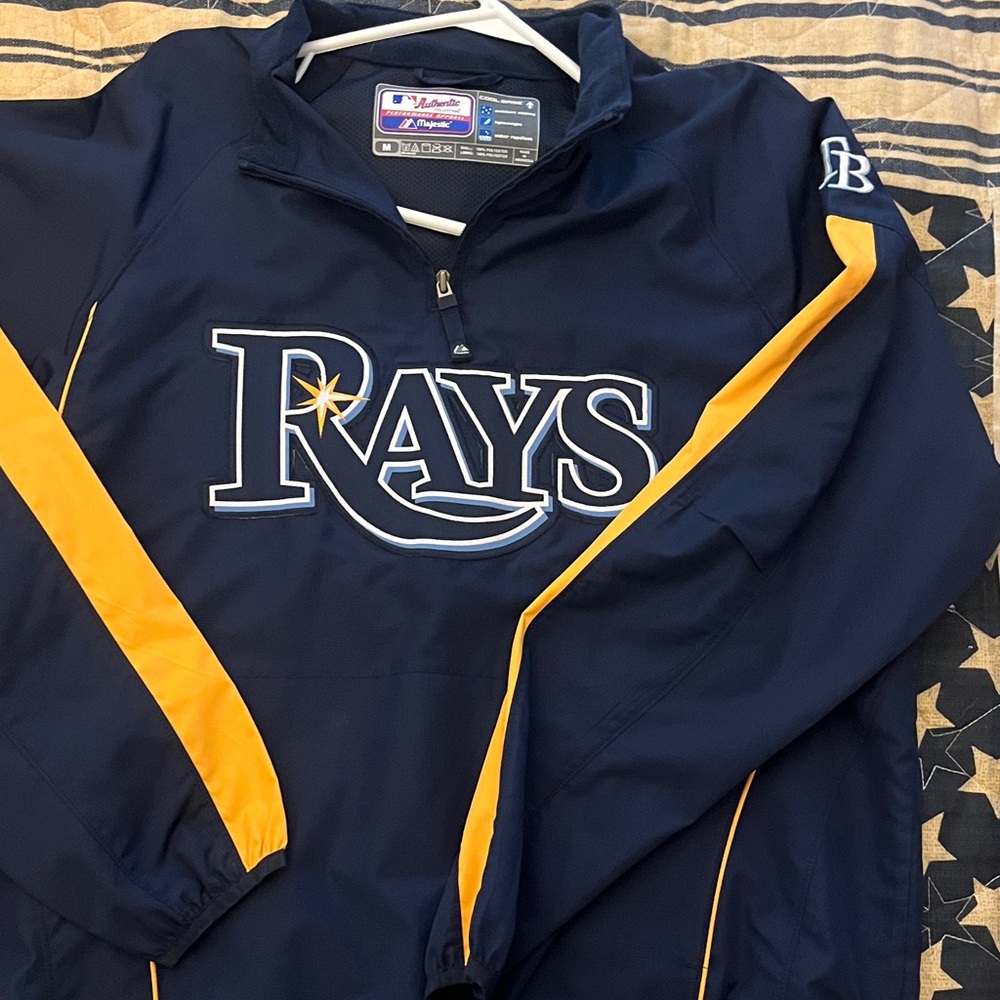 Majestic Navy and Yellow Rays Jacket